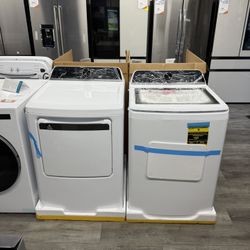 Frigidaire Top Load Washer And Gas Dryer Laundry Pair💥FINANCING AVAILABLE 💥