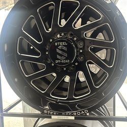20x10 8x165 Steel off-road wheels