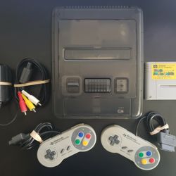 Nintendo Super Famicom SNES Console w/ Super Mario World Bundle