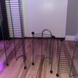 Wire Rack Media Storage