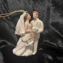 2006 Lenox Porcelain Bride And Groom In Original Box 