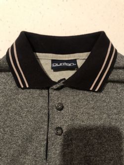 Large Puritan long sleeve polo