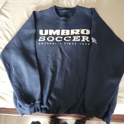 Men's large Umbro Brand soccer sweatshirt