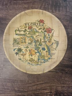 Hanging Florida Plate