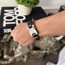 1017 Alyx 9sm Buckle Bracket Silver Men’s Jewelry 