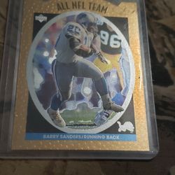 Barry Sanders 1996 Upper Deck Hologram#AN-10
