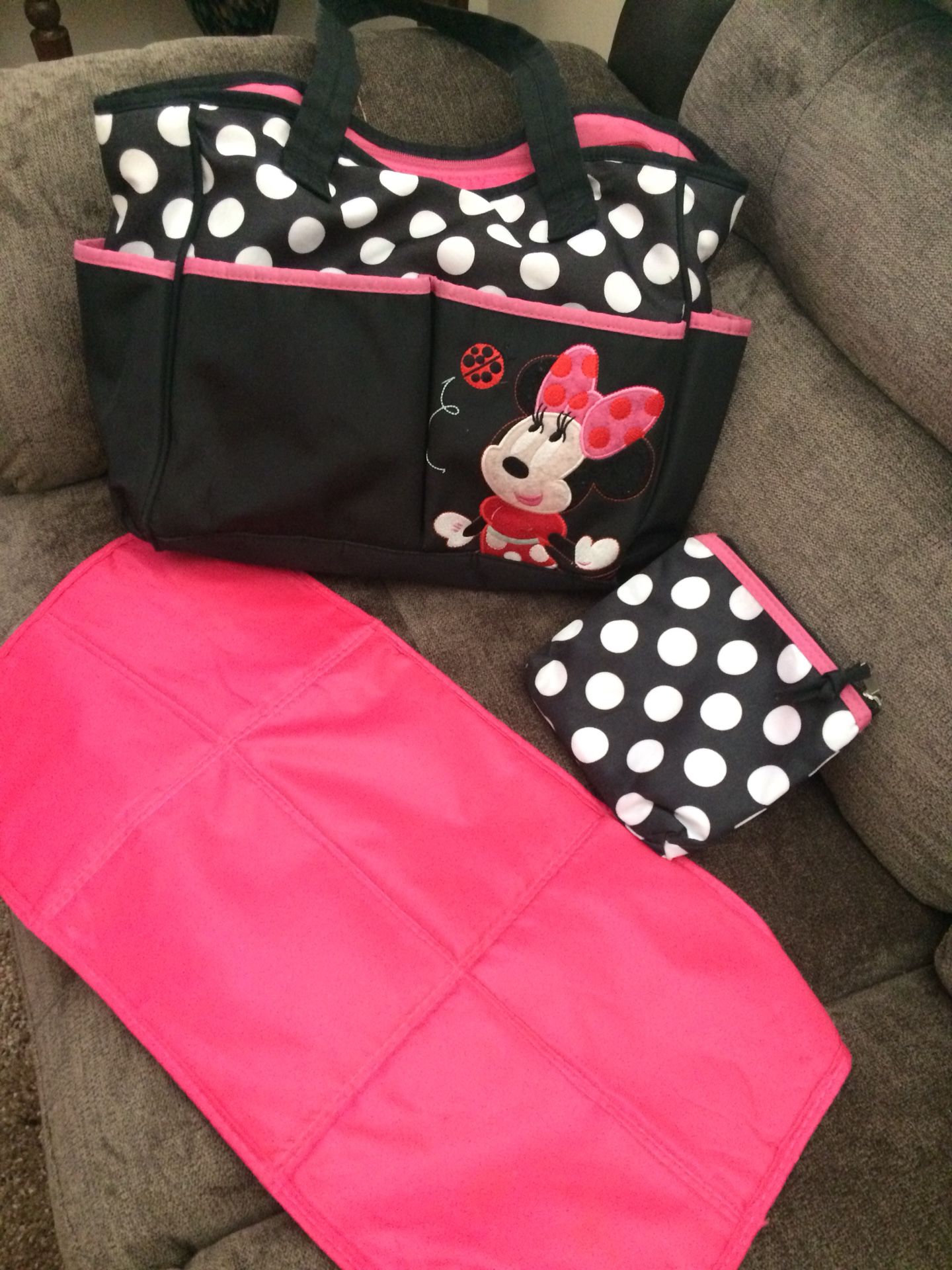 Minnie Mouse diaper bag