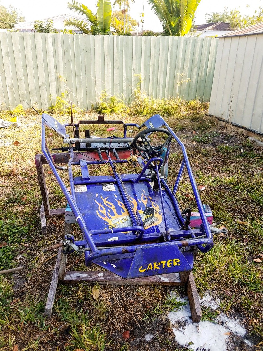 carter 2336 zxh gokart frame
