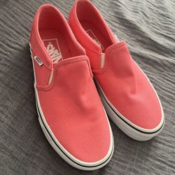 Womens Hot Pink Vans 