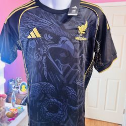 Mexico National Team Soccer Jersey Black 