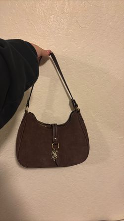 Brown Polo Purse