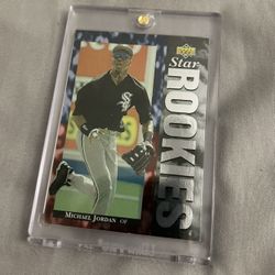 Michael Jordan Baseball Card 