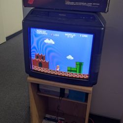 NES Action Set With Box TV