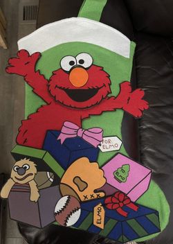 Elmo Christmas Stocking