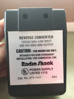 Reverse converter charger