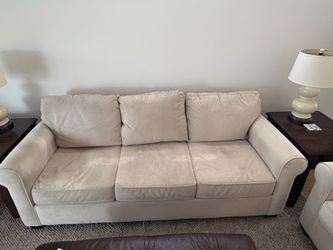 Pottery Barn couch and loveseat