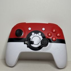 2019 Power A Pokemon Pokeball Themed Nintendo Switch Controller Untested 62623