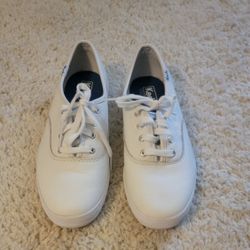 Ked's DREAM FOAM Womens White Leather Shoes