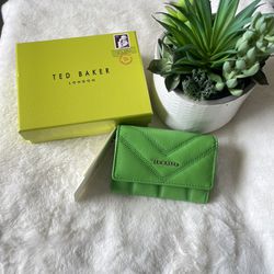 Ted Baker Small Wallet Green