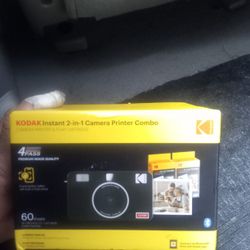Kodak Instant 2 In 1 Camera Printer Combo