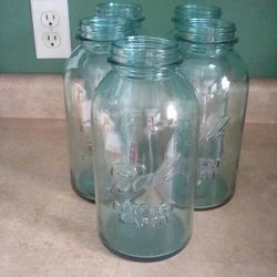 Ball 2 Quart Blue Jar 