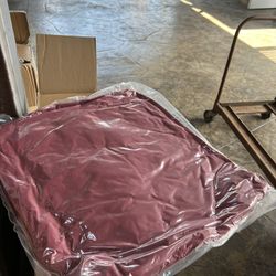 Large Red Patio Cushions