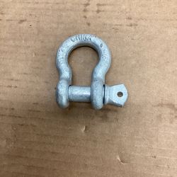 1/2" Screw Pin Anchor Shackle Galvanized Steel Drop Forged 4000 Lbs D Ring Bow