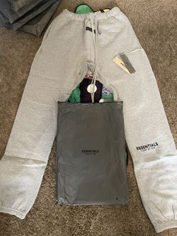 Grey Essentials Sweat Pants 