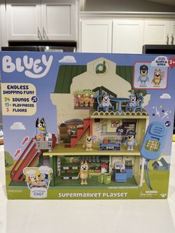 Bluey Supermarket Playset Toy