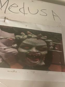 Halloween 2014 Lifesize Gemmy Medusa Animatronic