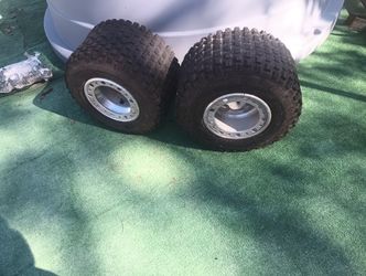 Tires With Hoop AT 18X 10-8 Turf Tramser Classic