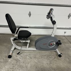 Reclined Exercise Bike (Magnetic Recumbent) 