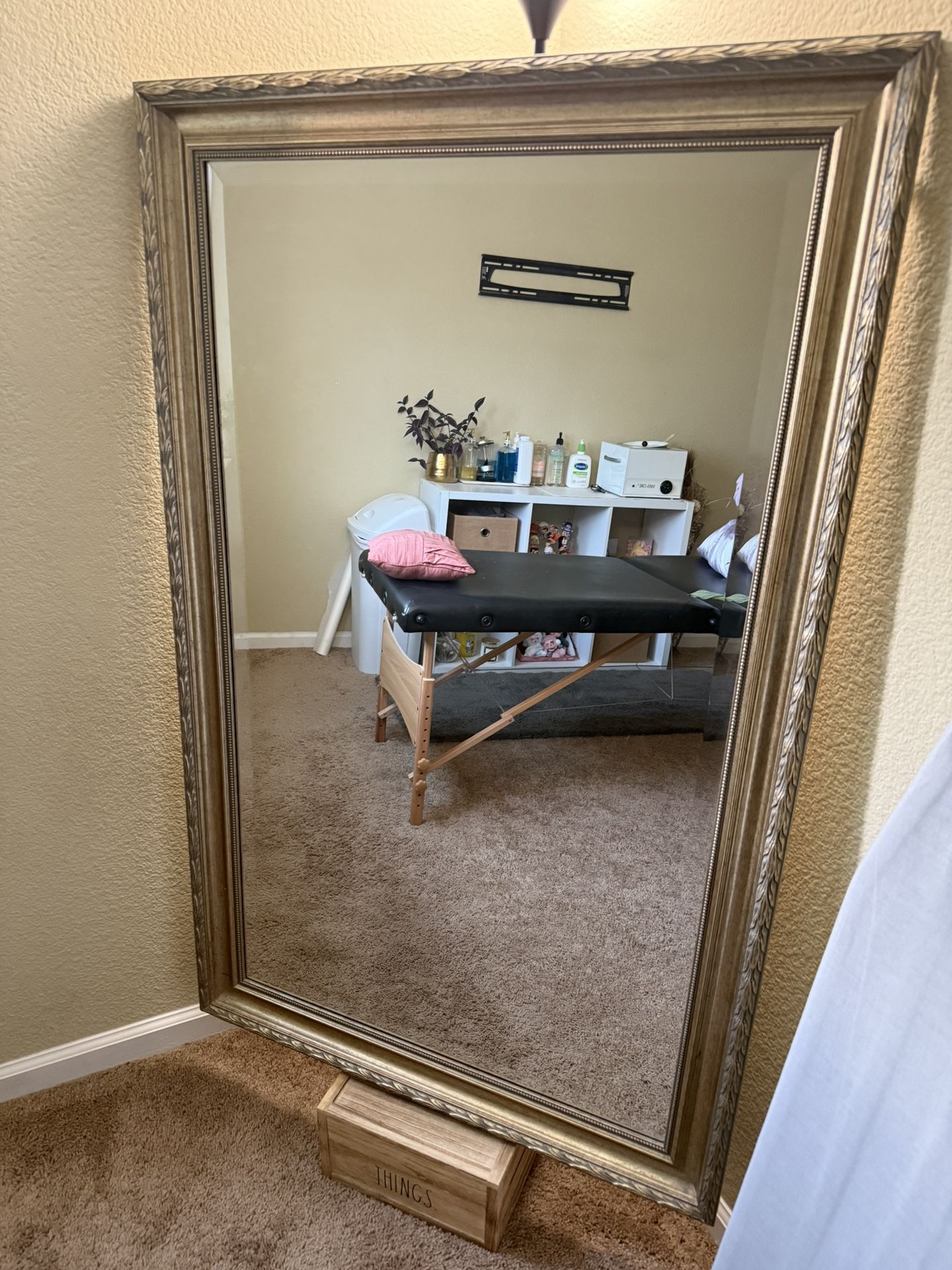 Gold Frame Mirror