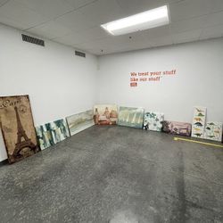 Wall Art Lot – 11 Pieces – Mixed Styles & Sizes – Used Home Décor