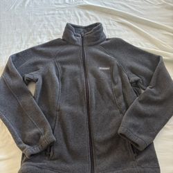 Columbia Fleece Jacket: Grey
