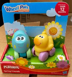 New Playskool Wheel Pals Animal Tracks Spring Friends 2010