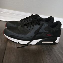 
 Nike Air Max 90 – Black/Red – Men’s Size 12.5– Like New