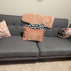 Grey Sofa Bed 