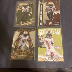 Alvin Kamara Card Lot