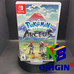 Pokemon Legends: Arceus (Nintendo Switch) CIB COMPLETE IN BOX TESTED AND WORKING