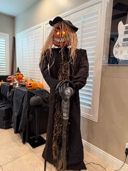 Halloween pumpkin prop