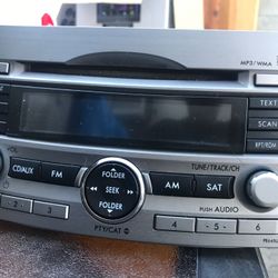 Subaru radio