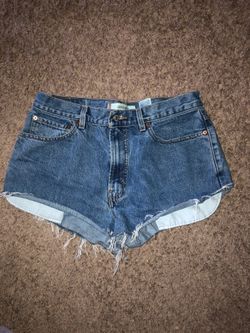Levi 505 cut off shorts