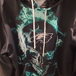 Eagles Hoddie Womens Medium Like Brand New 