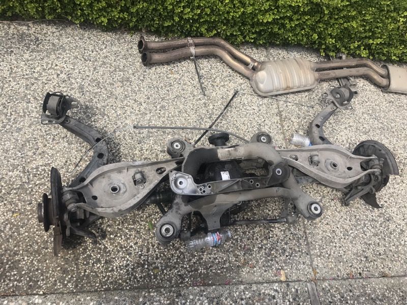 BMW E46 Rear Subframe With Welded 3.46 Differential/ Diff 330i 330ci 325i 325ci