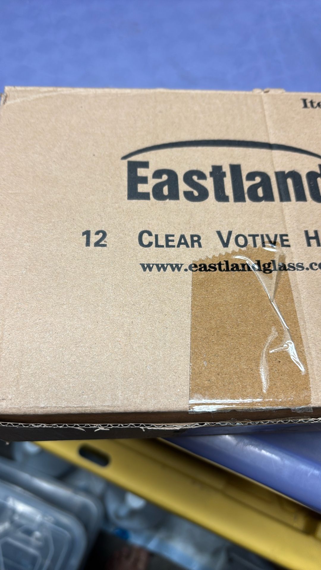 Used Clear Candle Votives -192 Total