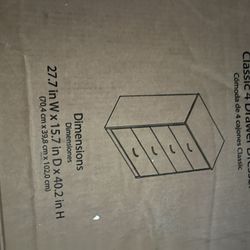4drawer Dresser