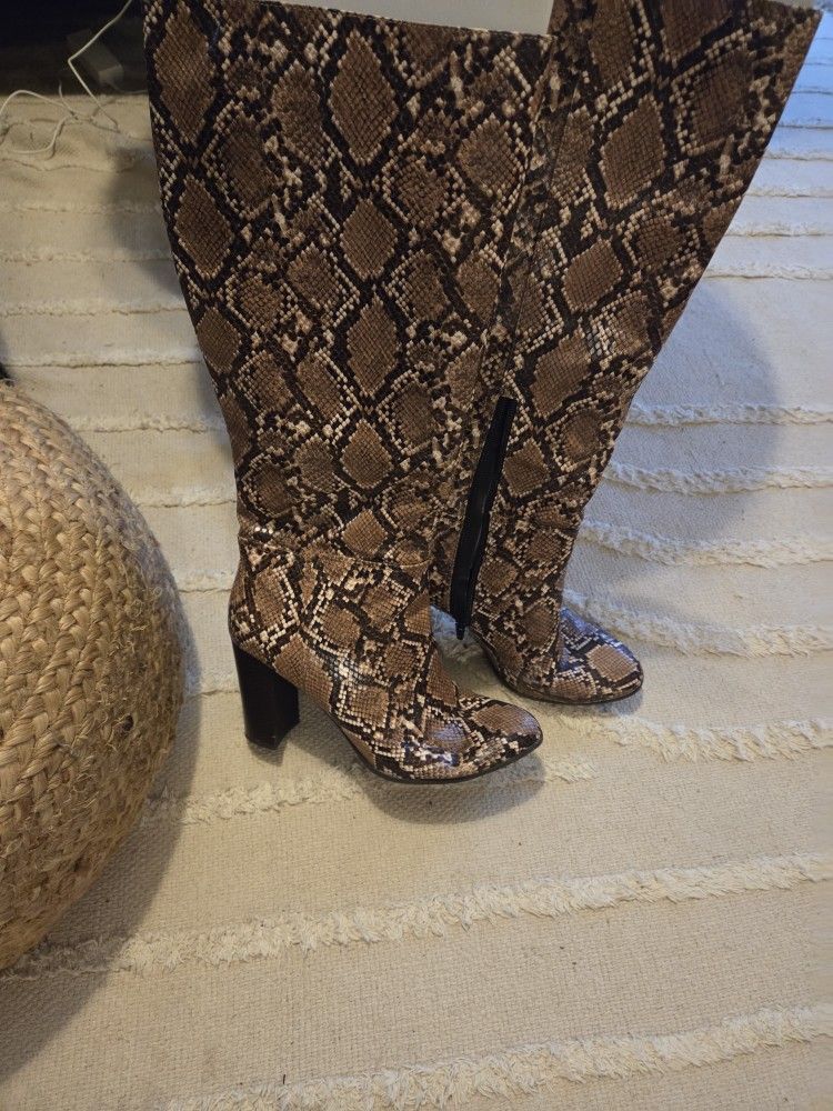 Tall High Hill Boots