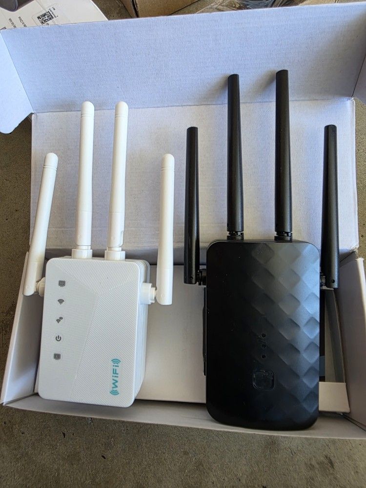 (2) Wifi Extender Signal Booster Max Range Amplifier 3000ft Router Internet