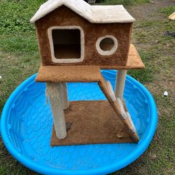 Cat or small animal house